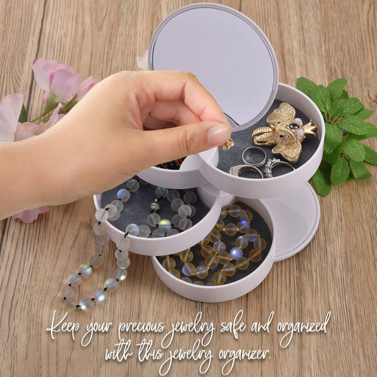 Rotating Jewelry Storage Box